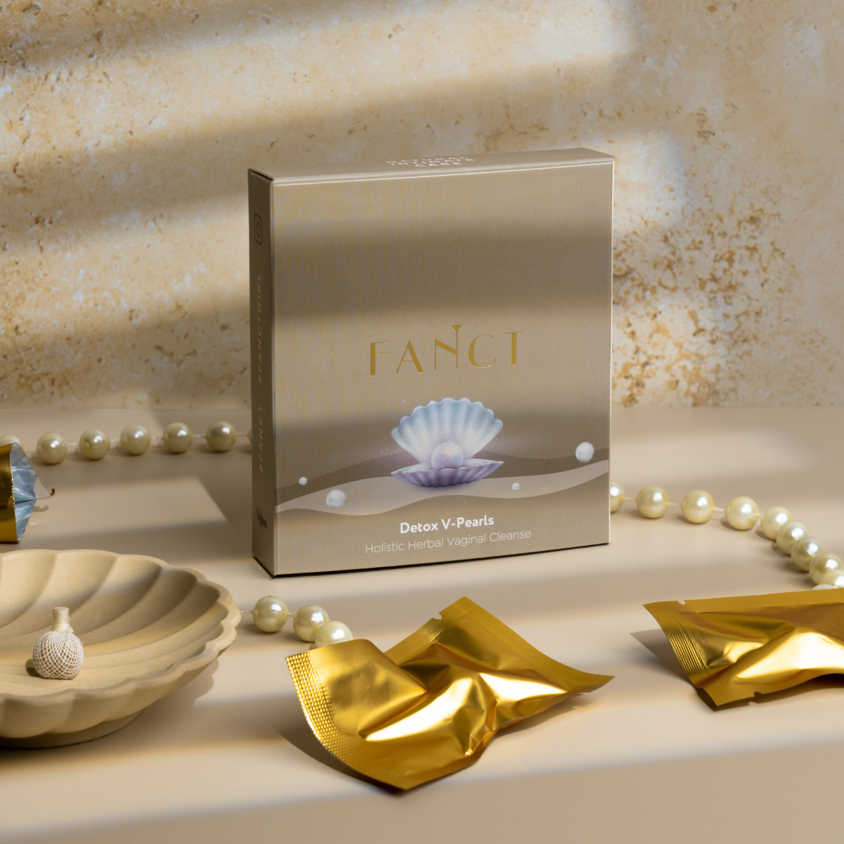 V-Pearl vaginale detox-tampon